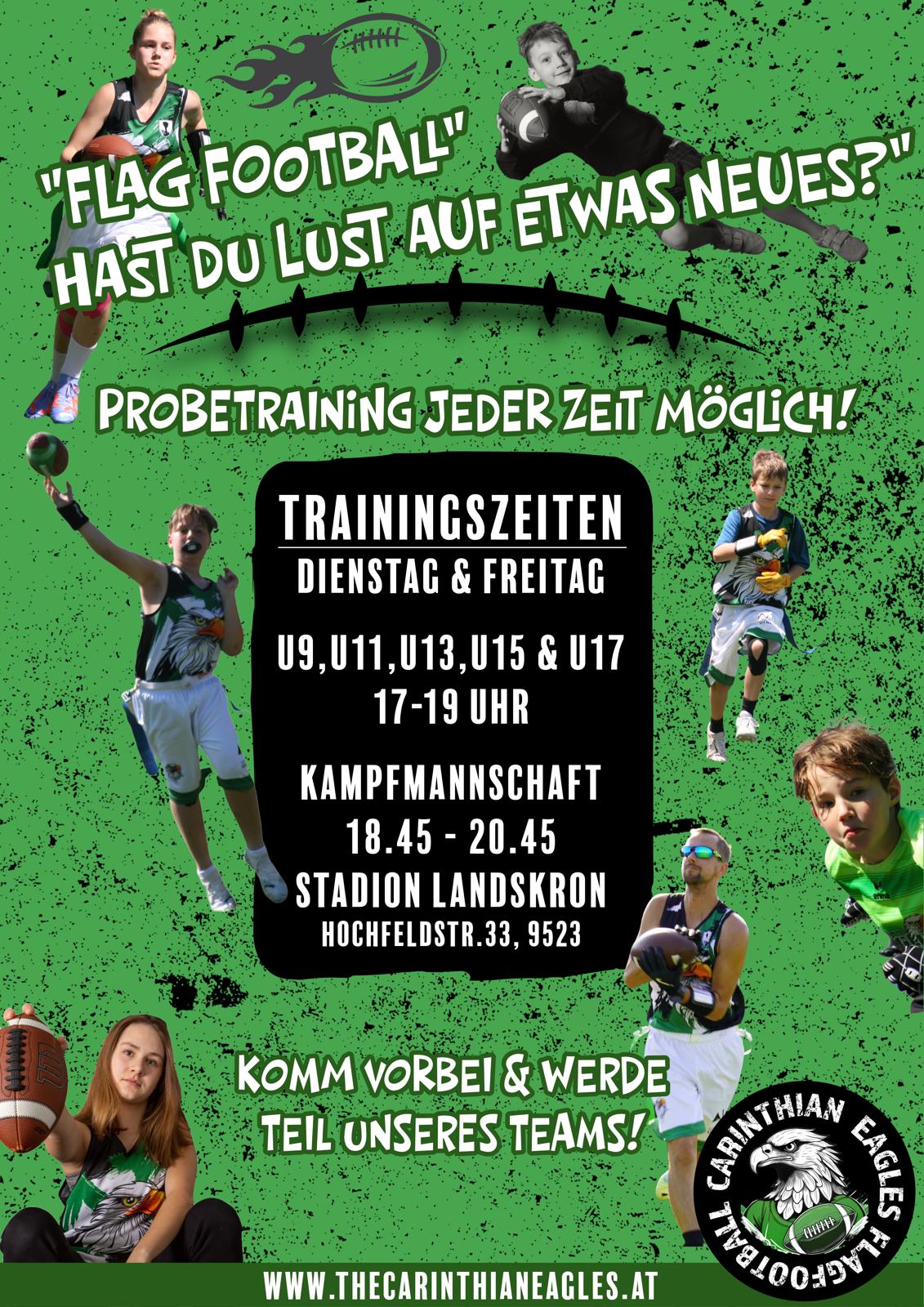 Eagles Spieler in Action